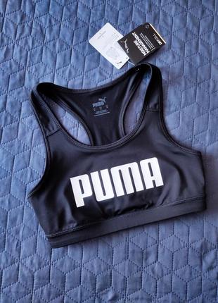 Спортивний топ бра puma чорний