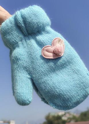 Рукавичка дитячі рукавиці дитячі теплі 3-6 років