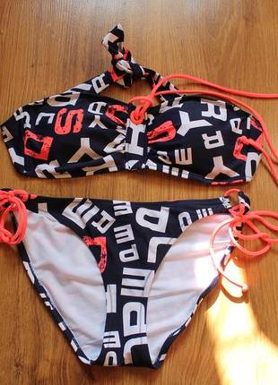Купальник superdry bandeau-bikini top