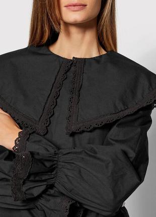 Черная элегантная блуза  na-kd xs-s