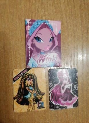 Магнитики winx, disney, gepur/лот2 фото