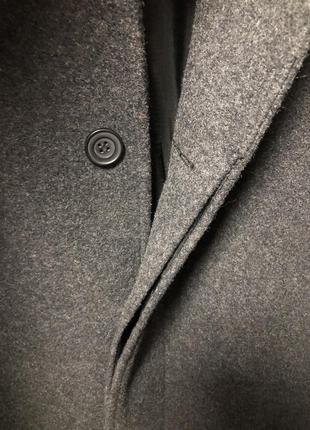 Шерсть и кашемир , новое классическое пальто .9 фото