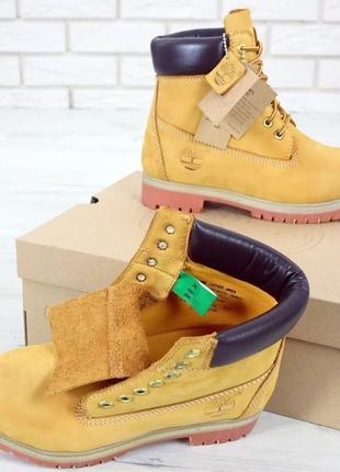 🍒❄️❤️ timberland черевики чоботи демі дитячі жіночі осінь весна ❄️❤️4 фото