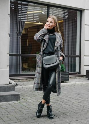 Жіноча сумка кросбоді rose bzn black5 фото