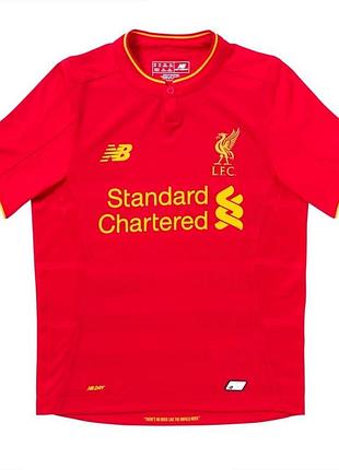 Футболка new balance, liverpool, ливерпуль (сезон 2016-17), рост: 120см