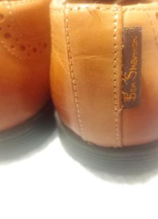 Х11. кожанные фирменные коричневые мужские туфли на шнурках завязках оксфорды лоферы кожа шкіра9 фото