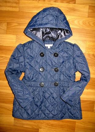 Темно-синяя стеганка bluezoo на 4-5 лет
