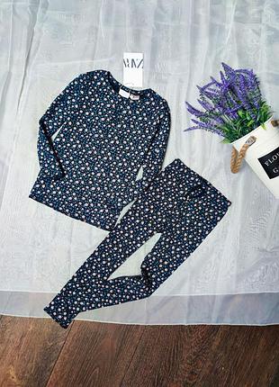 Костюм zara, кофта та лосіни на дівчинку 4-5 років, комплект зара