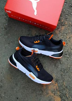 Кросівки puma black2 фото