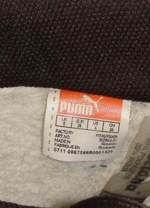 Puma gore-tex - зимові водостійкі черевики7 фото