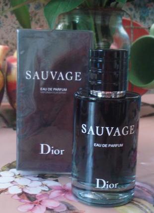 100 мл christian dior sauvage , парфюм. вода. восточные, фужерные3 фото