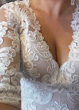 Свадебное платье4 фото