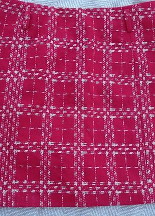 Тепла спідниця в клітку