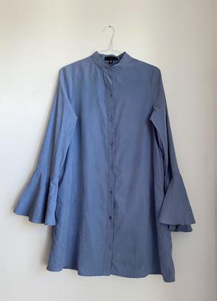 Платье с рукавом клёш missguided