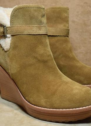 Ботильоны ugg ZAMSZOWE australia anais ботинки зимние овчина. оригинал. 41 р./26.5 см.2 фото