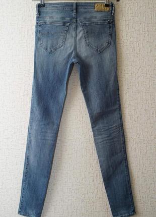 Женские джинсы diesel голубого цвета, skinny.3 фото