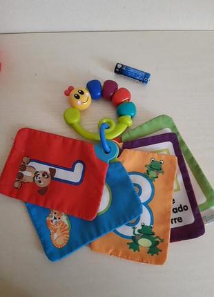 Розвиваюча книжечка baby einstein