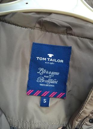 Tom tailor брендова пухова жилетка  🤎6 фото
