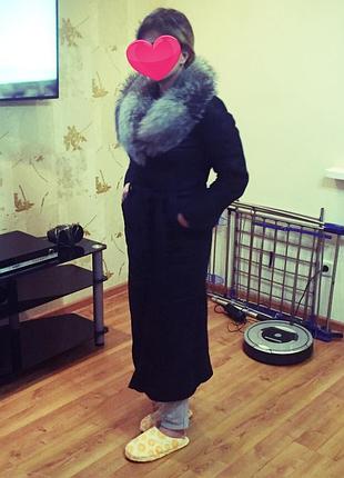 Очень эффектная натуральная дубленка