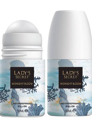 Жіночий роликовий дезодорант lady's secret midnight bloom livesta лівеста шариковый дезодорант1 фото