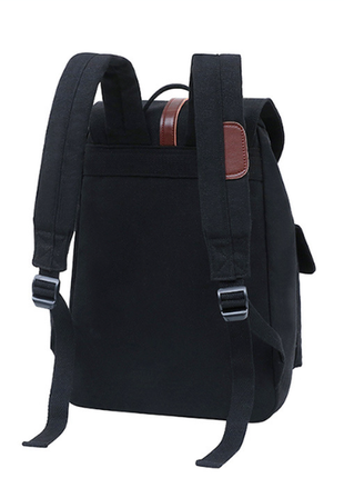 Повсякдений холщовий рюкзак, жiночий рюкзак,  стильний міський рюкзак, рюкзак для студентiв6 фото