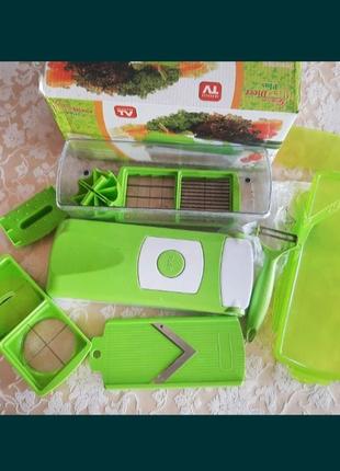 Овощерезка б.у. найсер дайсер плюс тёрка nicer dicer plus измельчитель салат