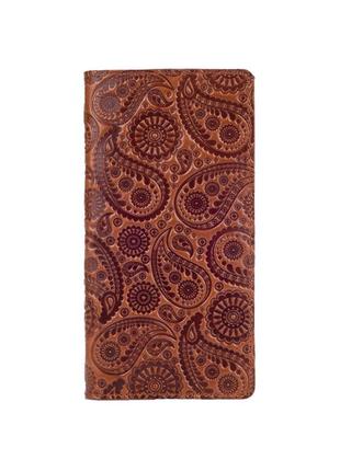 Шкіряний гаманець hi art  "buta art" wp-02-c18-1148-t004