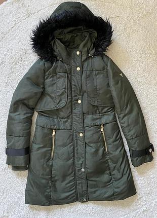 Зимова куртка пуховик guess