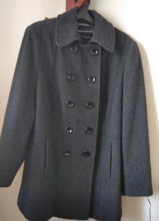 Жіноче пальто woolmark blend1 фото