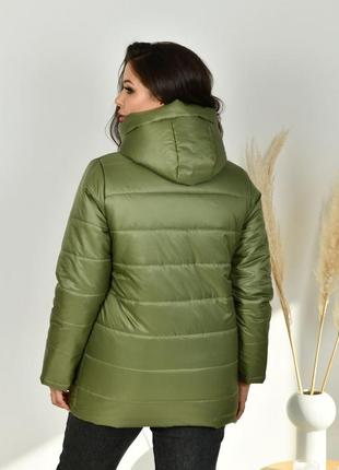 Стильна жіноча зимова куртка5 фото