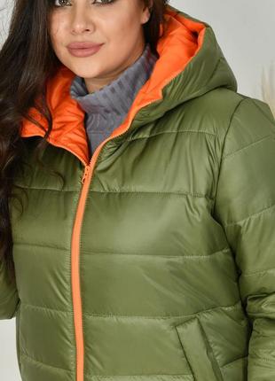 Стильна жіноча зимова куртка6 фото