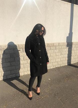 Дублянка versace collection повністю натуральна чорна