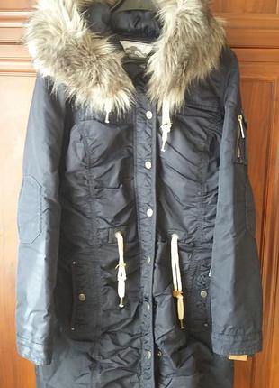 Удлиненная куртка dreimaster women's parka р. l1 фото