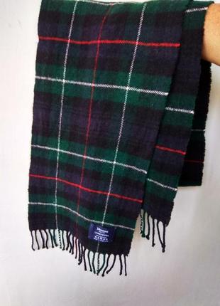 Натуральний шарф johnstons, made in scotland, 100% lambswool шерсть.