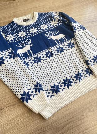 Теплий зимовий светр