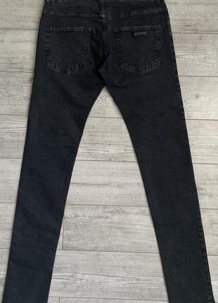 Джинси just cavalli extra fit washed black jeans5 фото