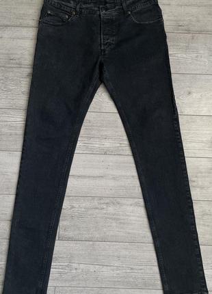 Джинси just cavalli extra fit washed black jeans1 фото