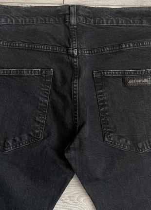 Джинси just cavalli extra fit washed black jeans6 фото