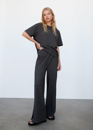 Брюки из хлопка zara