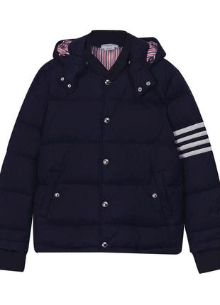Теплий чоловічий короткий пуховик, thom browne