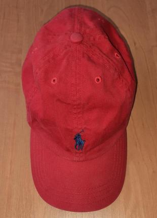 Красная кепка-бейсболка polo ralph lauren6 фото