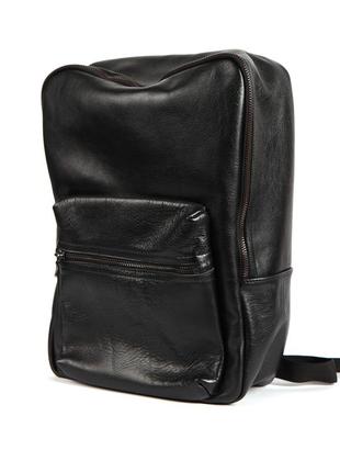 Стильный кожаный рюкзак1 фото