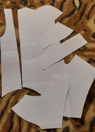 Выкройка желетки и комбинезона для котов и кошек