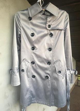 Укорочений тренч, плащ 4