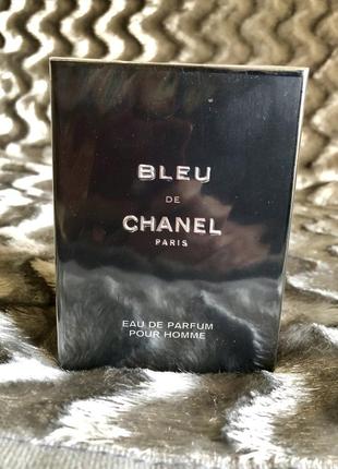 Оригинал bleu de chanel 100ml блю де шанель мужские духи eau de parfum парфюм стойкий