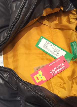 Пуховик benetton 3