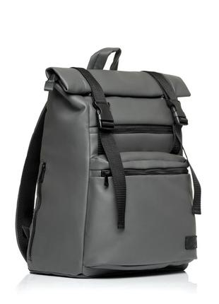 Женский рюкзак ролл sambag rolltop zard графитовый