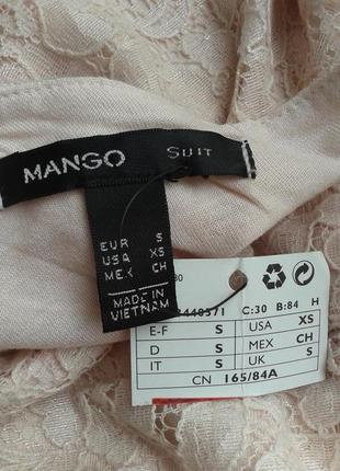 Загадочное кружевное платья mango3 фото