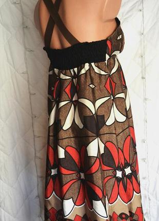 Яскраве плаття сарафан mango безкоштовна доставка2 фото