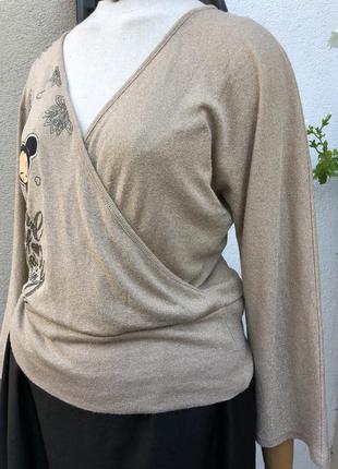 Кофта люрекс,джемпер,пуловер,премиум,франция,pucca v/s bu girl,6 фото